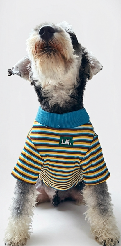 Pet Clothing Warm Cute Striped
